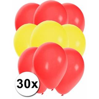 👉 Ballon multi kunststof Feestartikelen ballonnen in Spaanse kleuren