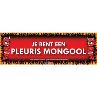 👉 Multi papier Meningsticker Sticky Devil Pleuris mongool