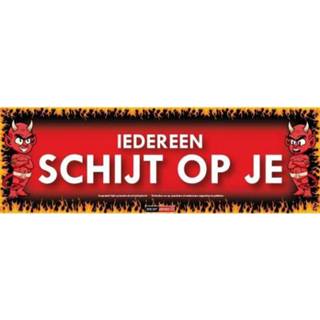 Tekst sticker SD Schijt