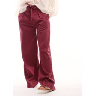 👉 M vrouwen rood Pants 1614096030279