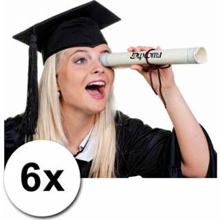 👉 Hoed zwart volwassenen Luxe diploma hoeden vierkant 6x