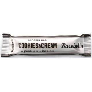 👉 Barebells snack Cookies & Cream, reep van 55 g 4260287186378