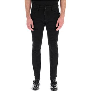 👉 Spijkerbroek male zwart Bull skater jeans