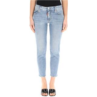 👉 Spijkerbroek medium vrouwen blauw waist cropped twiggy jeans 8056185816723