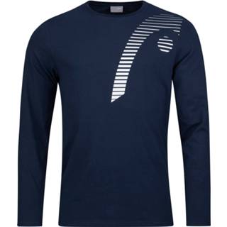 👉 Longsleeve XXL donkerblauw mannen HEAD Club 21 Cliff Heren
