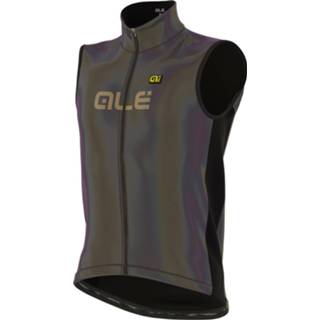 👉 Gilet XXL mannen iridescent Alé Reflective Cycling - Fietshesjes 8055528324932