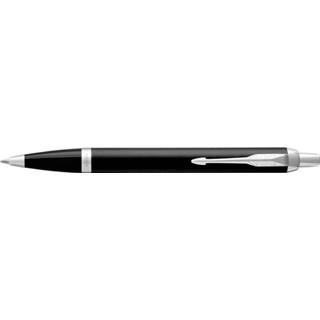 👉 Balpen zwart blauwe Parker IM Matte Black CT, inkt 3026981436321