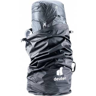 👉 Zwart Deuter - Flight Cover Beschermhoes maat 90 l, 4046051118390