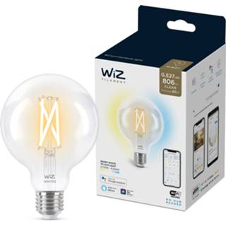 👉 WiZ - G95 Clear Globe E27 Tunable Filament Smart Home 8718699786694