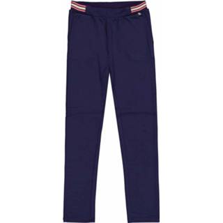 👉 Broek 104 donkerblauw meisjes blauw Garcia! Lange - Maat Polyester/viscose/elasthan 8713215171367