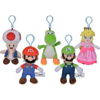 👉 Keychain Super Mario Plush Keychains All Stars 13 cm Assortment (12) 4006592068929