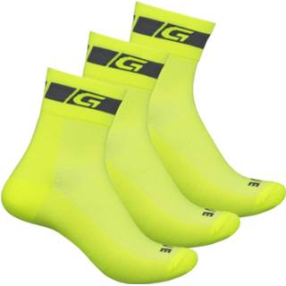 👉 GripGrab Hi-Vis Regular Cut Socks (3-Pack) - Sokken