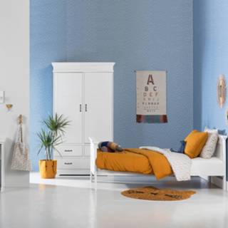 👉 Bureau wit MDF kinderen Kinderkamer Savigno Met Kruis - Bed Kast