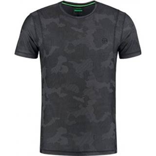 👉 Shirt katoen XXL karper kleding nieuw zwart Korda LE Kamo Pro Tee - T-Shirt Charcoal Maat 5060660635054