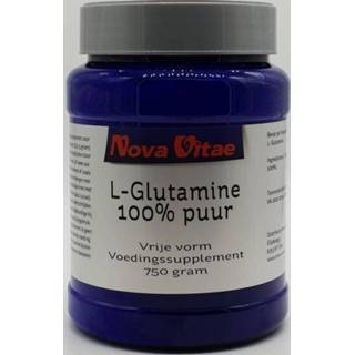 👉 Nova Vitae L-Glutamine 100% puur 750 gram 8717473094888