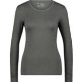 👉 Shirt elastaan grijsme e vrouwen HEMA Dames Thermo T-shirt Grijsmelange (grijsmelange)