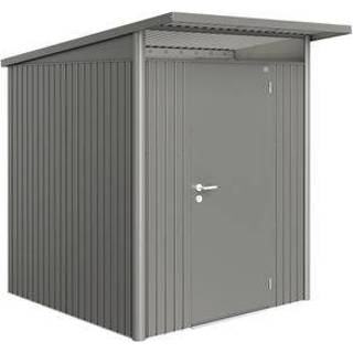 👉 Tuinhuisje grijs male Biohort tuinhuis AvantGarde A1 met enkele deur kwarts 180x220cm 9003414190108