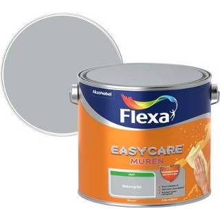 👉 Muurverf male Flexa Easycare Muren mat betongrijs 2,5L 8711113175456