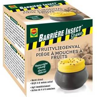 👉 Donkergroen male Compo fruitvliegenval Barrière Insect Green 5411196027101