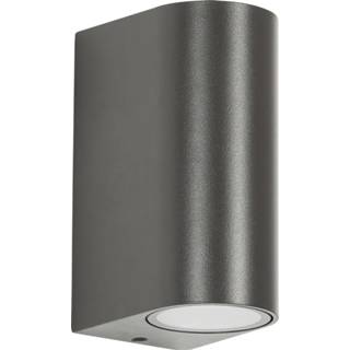 👉 Wandspotje antraciet aluminium Wandspot Flash Up & Downlighter 8714732762007