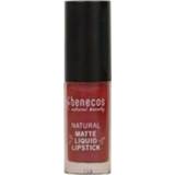 👉 Lippenstift Benecos liquid mat bloody berry 5ml 4260198095356