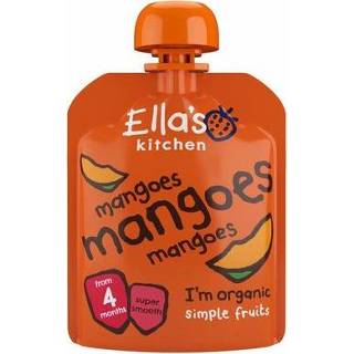 👉 Mannen Ella's Kitchen Mango knijpzakje 4+ maanden 70g 5060107339750