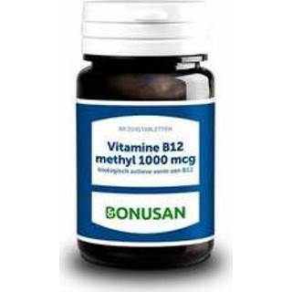 👉 Vitamine Bonusan B12 methyl 1000 mcg 90zt 8711827007647