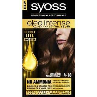 👉 Haarkleuring Syoss Color Oleo Intense 4-18 mokkabruin haarverf 1set 5410091702717