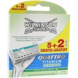 👉 Mes titanium Wilkinson Quattro sensitive mesjes 5+2 7st 4027800899838
