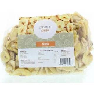 👉 Bananenchips Mijnnatuurwinkel Bananen chips 500g 2200012147122