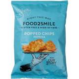 👉 Food2Smile Popped chips paprika 75g 8719325464979