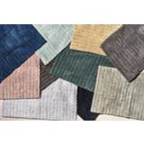 👉 Badmat katoen blauw Zone Denmark - tiles donkerblauw 100% 80 x 50 cm 5722000135418