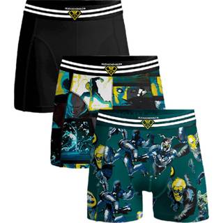 👉 Muchachomalo Boxershorts Comic 3-pack + Gratis sleutelhanger-L