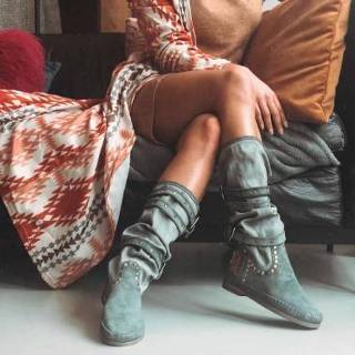 👉 Damesschoenen vrouwen blauw Karma of Charme Dames zaklaarzen 2000001550038