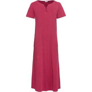 👉 Jersey jurk van bio-katoen met knoopjes, bes 42 4052173765701