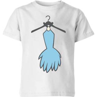 👉 The Flintstones Betty Dress Kids' T-Shirt - White - 5-6 Years - Wit