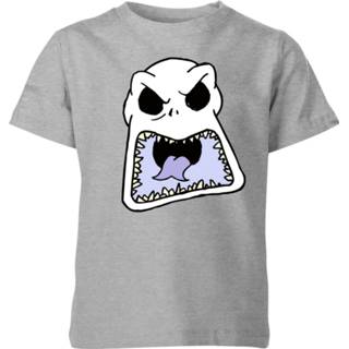 The Nightmare Before Christmas Jack Skellington Angry Face Kids' T-Shirt - Grey - 9-10 Years - Grijs