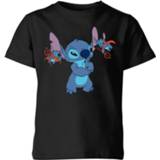 👉 Shirt zwart XS unisex kinderen Disney Lilo & Stitch Little Devils kinder t-shirt - 98/104 (3-4 jaar) 5059478887458