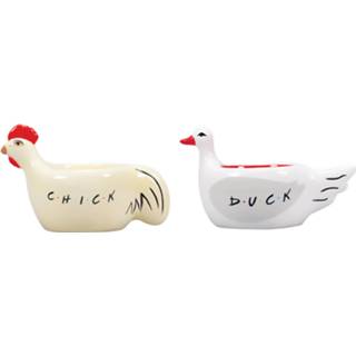 👉 Unisex Friends Chick and Duck Egg Cup Set 5055453463600
