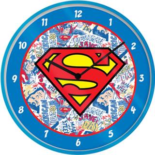 👉 Unisex Superman Logo Clock 10 Inch 5050293854519