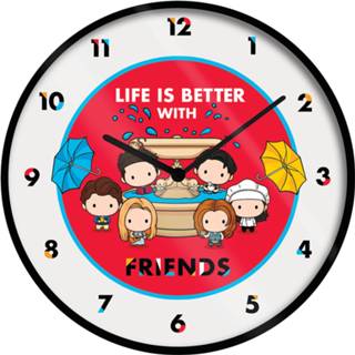 Unisex Friends Chibi Clock 10 Inch 5050293855165