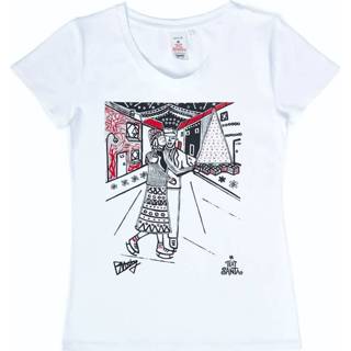 👉 Shirt vrouwen t-shirts wit Ben Mosely Women's T-Shirt - White M/UK 12 5060411999206