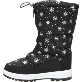 👉 Snowboots kunststof vrouwen zwart Snow Fun 8720251255500