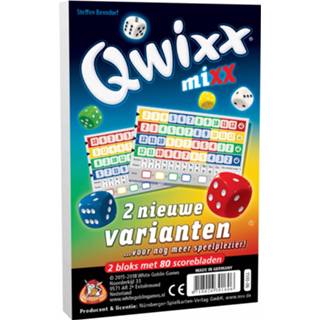 Qwixx Mixx | Uitbreiding 2 Scorebloks