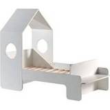 👉 Wit MDF Vipack huisbed Casimi - 70x140 cm Leen Bakker 5420070232302