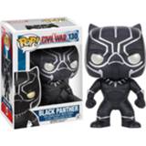 👉 Marvel Captain America Black Panther zwart Civil War Funko Pop! Figuur