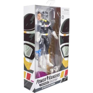 👉 Zwart Hasbro Power Rangers Lightning Collection In Space Black Ranger Figure 5010993788217