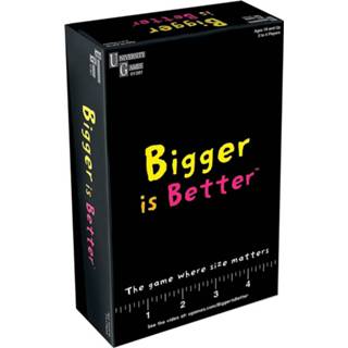👉 Unisex Bigger Is Better Card Game