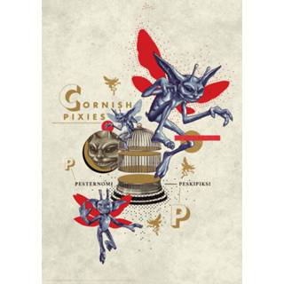 👉 Unisex Harry Potter Premium Limited Edition Art Print : Pixies 5060662464324