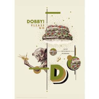 Unisex Harry Potter Premium Limited Edition Art Print : Dobby No! 5060662464331